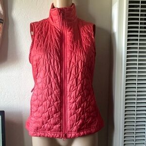 LL Bean Outerwear Thinsulate Quilted Vest Women’s Two-way Zip Lightweight (S)